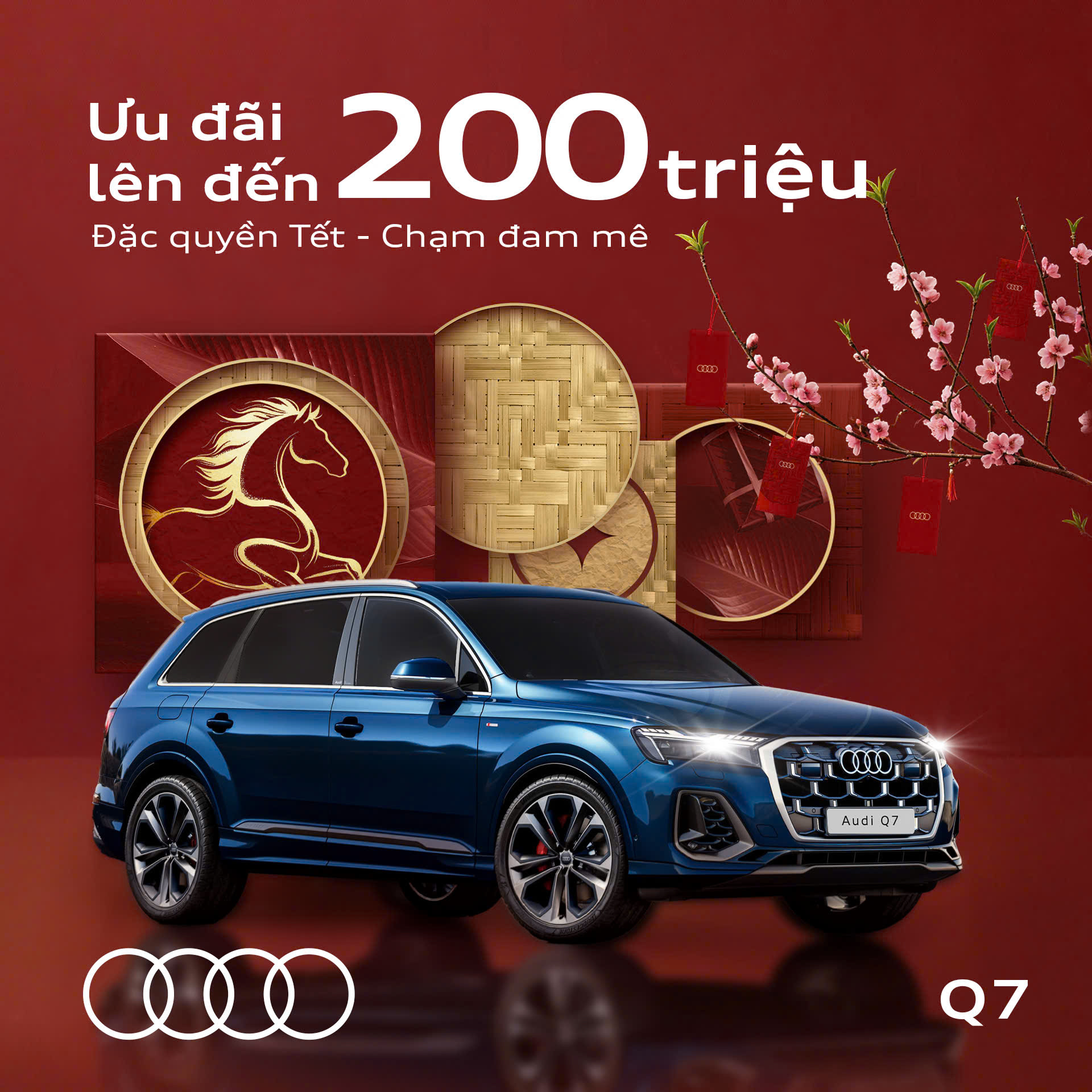 Ưu đãi Tết - Khuyến mãi xe Audi lên đến 245 triệu đồng