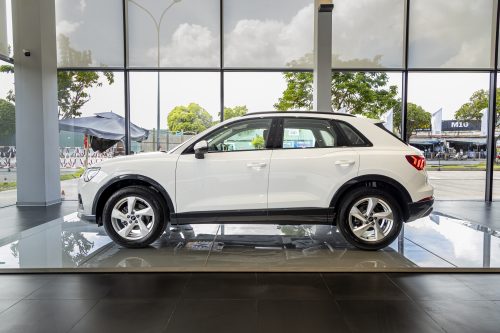 Audi Q3 Advanced màu Trắng Arkona